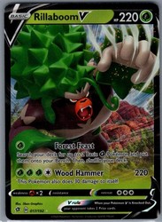 Rillaboom V 017/192 Rebel Clash Holo Ultra Rare