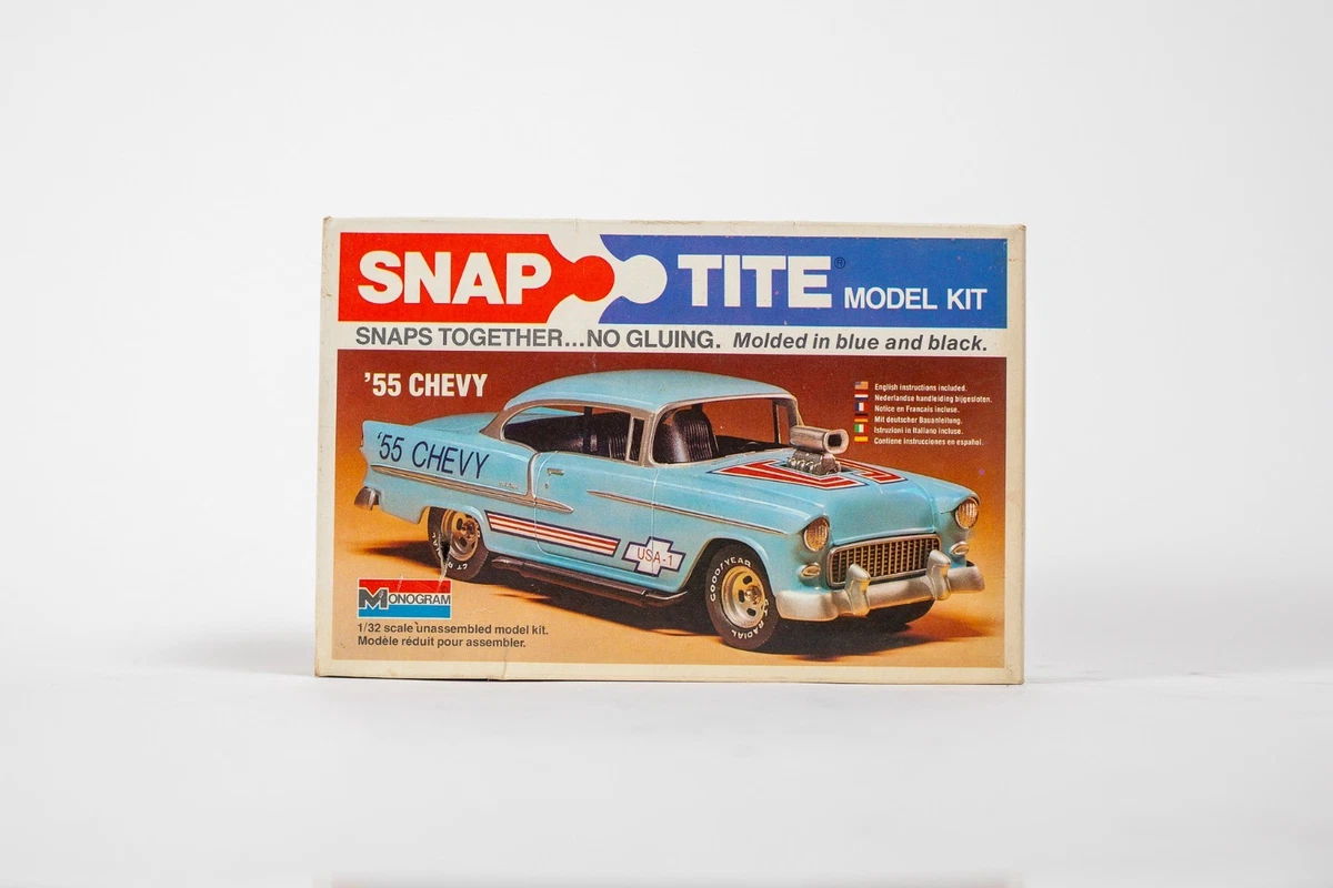 '55 Chevy Snap Tite モデルキット Snap Tite 55 Chevy Model Kit, Snap Tite Emergency Van Model Kit