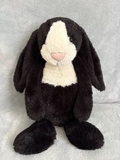 Jellycat Large Bashful Dutch Bunny Black & White Rare And Retired