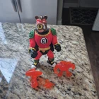 VINTAGE 1993 TMNT Sewer Heroes Mighty Bebop Complete With Orange Accessories