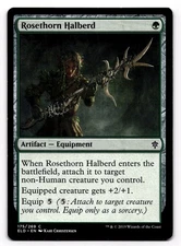 Magic the Gathering MTG Rosethorn Halberd (175) Throne of Eldraine