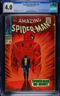 Amazing Spider-Man 50 CGC 4.0 1967 Marvel Comics Key 1st Kingpin John Romita Art