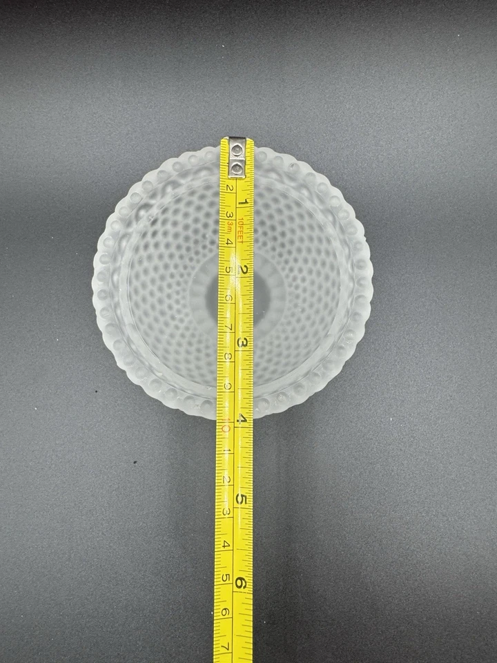 Fairy Lamp Base White Frosted Replacement Base Only Fits Westmoreland Vintage - Image 2 of 4