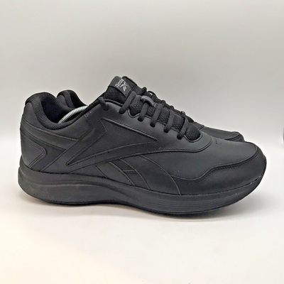 Reebok Walk Ultra 7 DMX Max 100000466 Mens 11.5 Black Leather Walking Shoes Reebok Walk Ultra 7 DMX Max Mens Universal Running Shoes in  main image 3