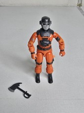 G.I. Joe Barbecue Figure 1985 Hasbro Vintage with Axe Firefighter 80s Toy HK