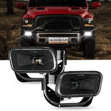 Auxbeam Led Fog Lights Dot Approved For Ram 1500 2009-2012 Black Auxbeam Led Fog Lights Dot Approved For Ram 1500 2009-2012 Black