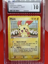 Pokemon Plusle 13/17 Pop Series 1 2004 CGC 10 GEM MINT TCG on eBay