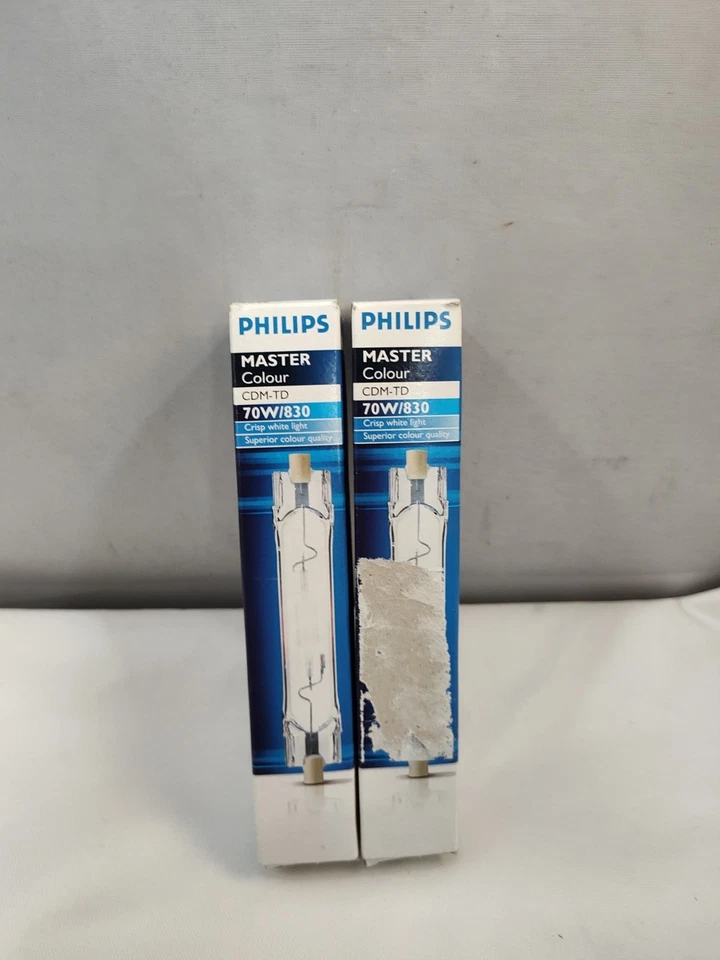 Pack Of 2 Genuine Philips Master Colour CDM-TD 70W/830 G12  - Image 4 of 4