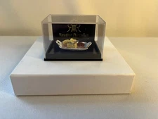 Dollhouse Miniature "Reutter" Porzellan 'Pink Floral' Cheese Tray