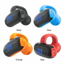 Bluetooth 5.3 Wireless Earbuds Ear Clip Bone Conduction Headphones Sport Headset