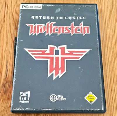 Return to Castle Wolfenstein PC CD-ROM in Originalverpackung