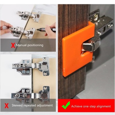 Accuracy Locators Plate with Back Adhesion and Scale Marking