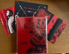 YAKUZA KIWAMI 3 DARK TIES STEELBOOK ONLY XBOX PC PS5 3x ART CARDS CUSTOMS FREE