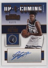 2017 Panini Contenders Up and Coming Bronze 3/25 Justin Patton #UC-JPT Auto 00a6