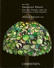 CHRISTIE'S Important TIFFANY Glass Lamps Palevsky Collection Auction Catalog