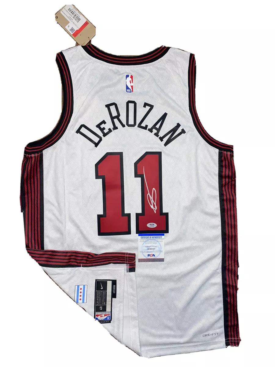 Signed DeMar DeRozan Jersey - Red Nike Swingman