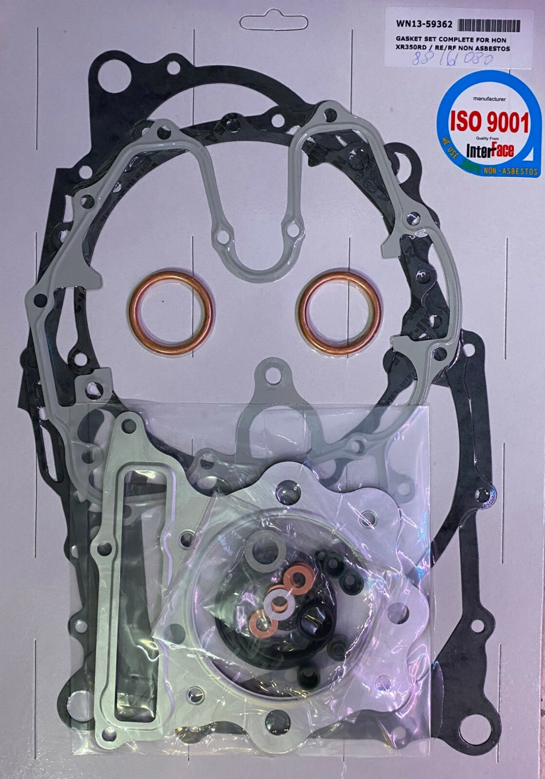 Joints moteur Honda XR 350 R kit complet pour réfection moteur après hivernage ou panne