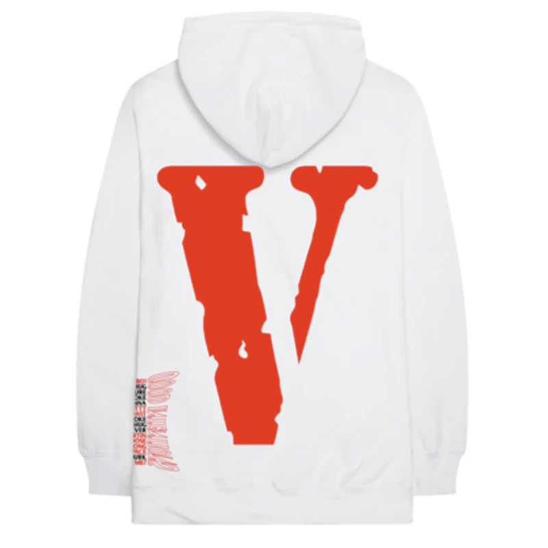 Nav x Vlone Bad Habits but Good Intentions White Hoodie M | eBay