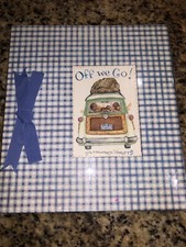 CUTE Susan Branch Journey/Vacation Top Loading Scrap/Photo Album Blue Check