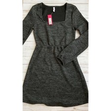 Xhilaration Square Neck Sweater Dress Sz XS NWT