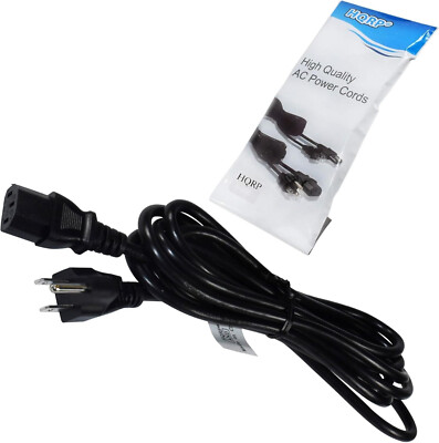 HQRP 3M AC-Netzkabel Für DYNEX DX-46L150A11 DX-46L262A12 DX-55L150A11 Fernseher