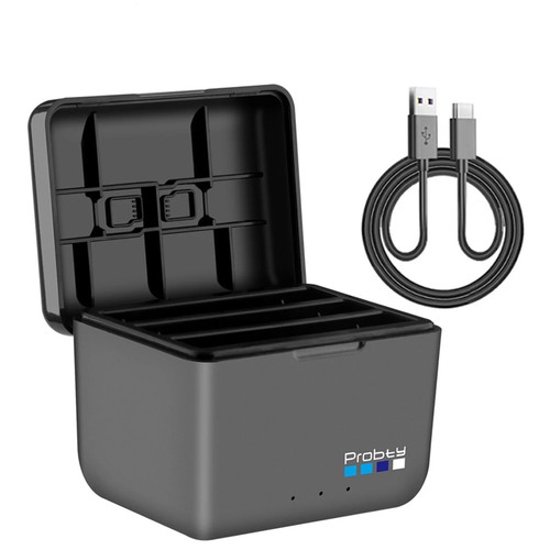 High Capacity Battery for Insta360 X4 Battery+Fast Charging Case Storage Box - 第 19/22 張圖片