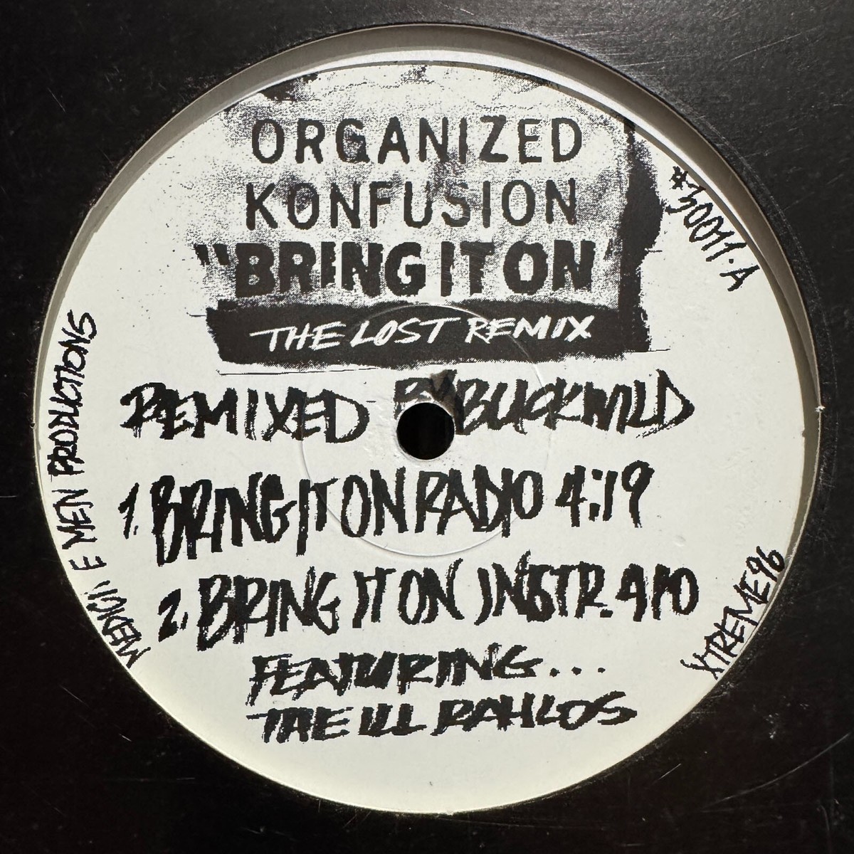 ORGANIZED KONFUSION - BRING IT ON (THE LOST REMIX) (12