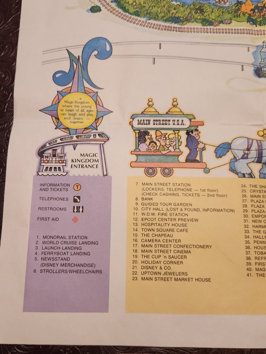 Vintage guide to the Magic Kingdom of Walt Disney World 1979