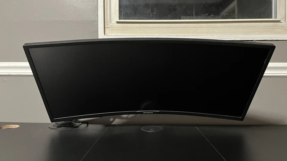 34” UWQHD 3440 x 1440 100hz Gaming Monitor & Gas Spring Monitor Arm - Image 2 of 4