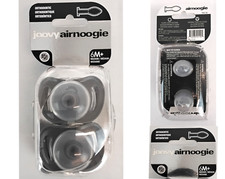 Joovy AirNoogie Orthodontic Pacifier BPA/PVC Free Medium Gray 6 Months  W3904