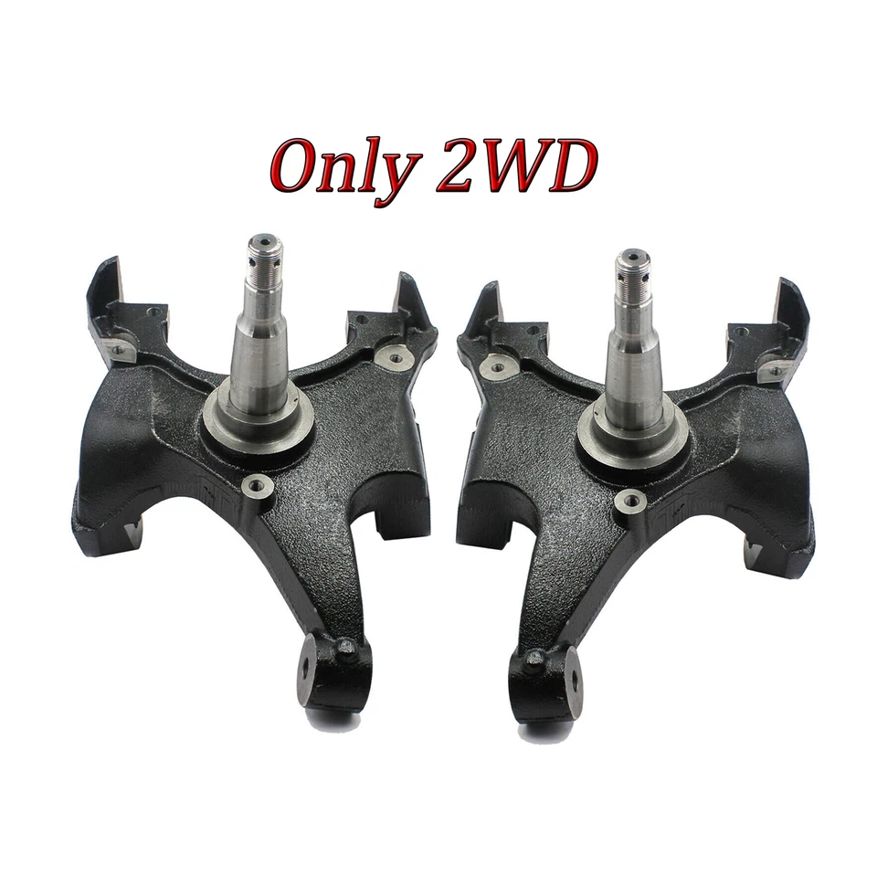 2" Drop Spindle Lowering Kit For 88-98 Chevy Silverado C1500 GMC Suburban 2WD V8 - Image 3 of 4