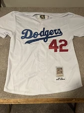 NWT Vintage Mitchell & Ness Jackie Robinson Cooperstown Collection Jersey