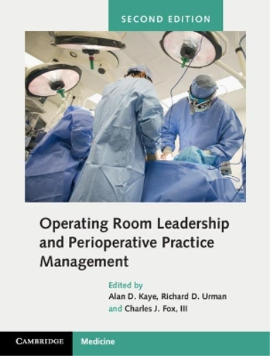 Richard D. Urma Operating Room Leadership and Perioperative P (Copertina rigida)