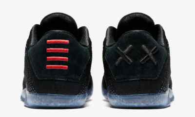 Nike Kobe XI 11 Elite Low Triple Black Space Ice Mamba 822675-001