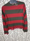 A Nightmare On Elm Street Rubies Custome Shirt Freddy Krueger Scary Movie teen