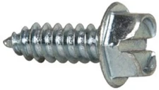 Hex Washer Head Sheet Metal Screw 5/16 x 1 Slotted (qty 12) Zinc 5/16 x 1"