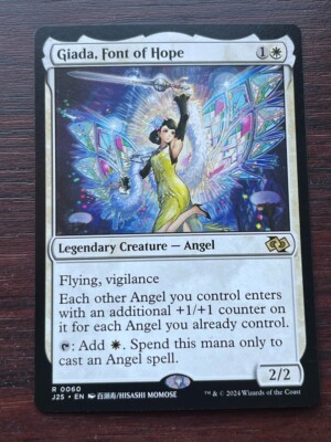 1x ANIME GIADA, FONT OF HOPE - Jumpstart - MTG - Magic the Gathering
