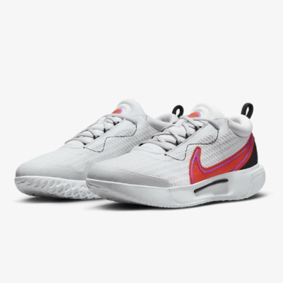 Nike Court Zoom Pro Tennis Shoes 'White/Red' (DV3278-100