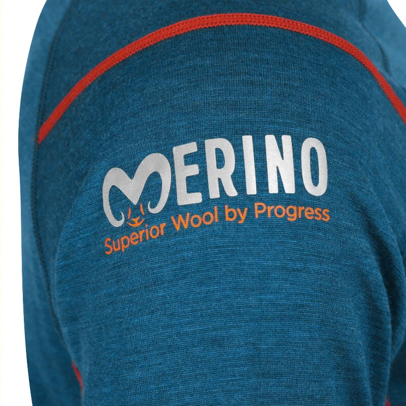 PROGRESS Merinounterwäsche Langarmshirt 100% Merino Funktionsunterwäsche NEU - Bild 3 von 4