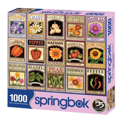 GARDEN GOODNESS 1000 PIECE JIGSAW PUZZLE by SPRINGBOK ~ NEW & SEALED - Picture 2 of 2