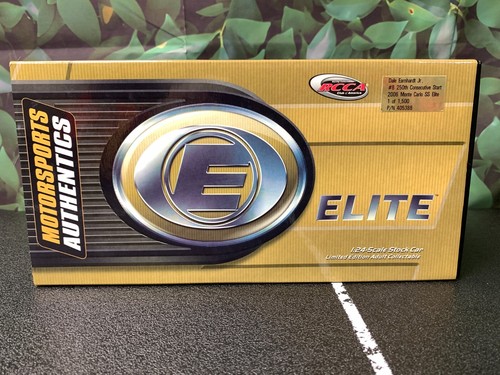DALE EARNHARDT JR. #8 250TH CONSECUTIVE START 2006 MONTE CARLO SS ELITE 1:24 - Picture 22 of 23