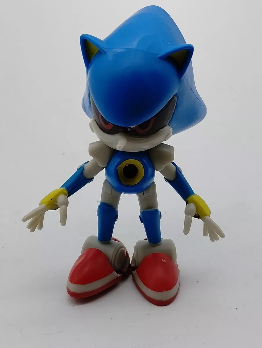 Sonic The Hedgehog Action Figure 2.5 Inch Metal Sonic Collectible Toy ,  Blue, 3 years