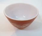 Vintage Pyrex Autumn Harvest Wheat 40 Mixing Bowl750 ml Rust Brown