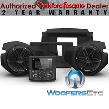 ROCKFORD FOSGATE RZR14-STG1 AUDIO KIT FOR SELECT POLARIS RZR MODELS 2014 - UP