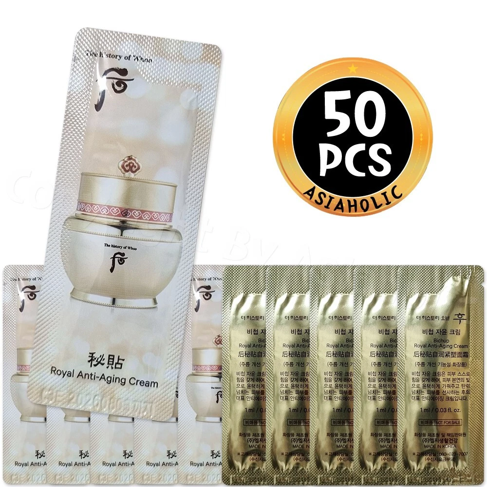 The history of Whoo Bichup Royal Anti-Aging Cream 1ml x 50pcs (50ml) Sample
Opens in a new window or