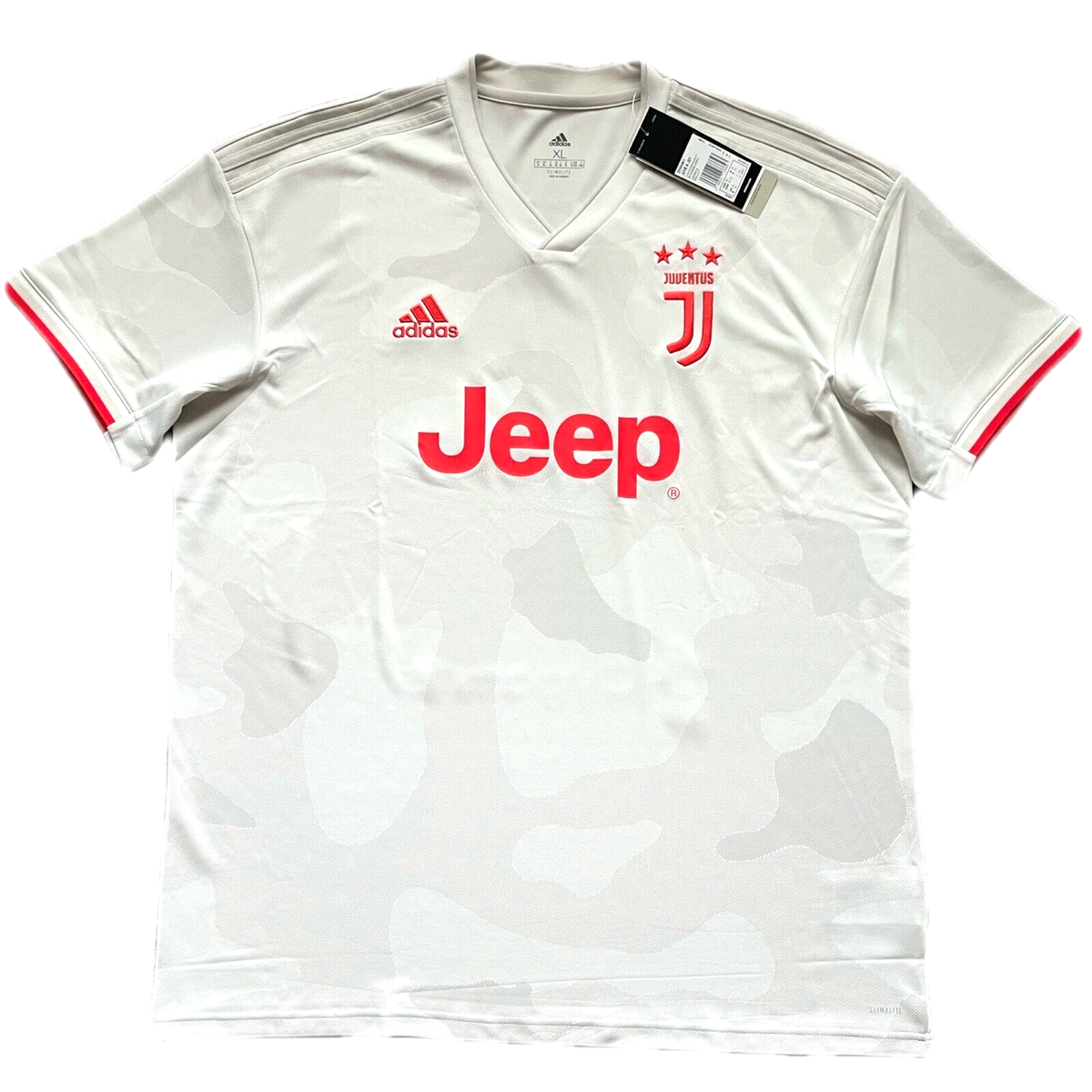 2019/20 Juventus Away Jersey #7 Ronaldo XL Adidas Cygames CR7 NEW