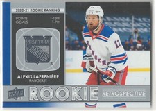 2021-22 Upper Deck Series 1 Hockey Alexis Lafreniere Rookie Retrospective RR-20