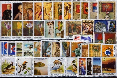 Yugoslavia 1991 Complete Year MNH