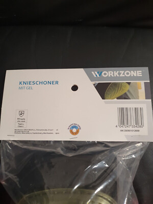 1 Paar Gel Knie Knieschoner Fliesenleger Knieschützer Kniepolster Typ 1 Class 1