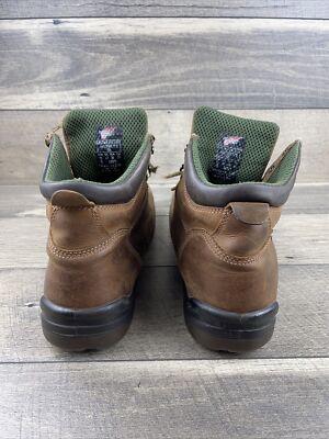 Red Wing Shoes 2235 King Safety Toe Nubuck Leather Work Mens Boots Size 14 Red Wing 2235 King Toe 6” Safety Toe Work Boots Waxed Nubuck  main image 3